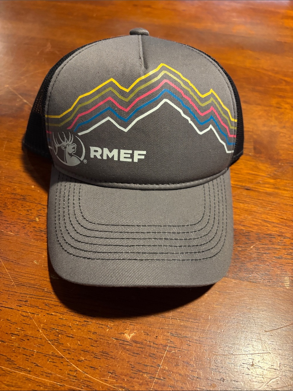 Rocky Mountain Elk Foundation Women’s Mesh Snapback Trucker Hat